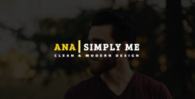 ANA | Personal Business Card Template