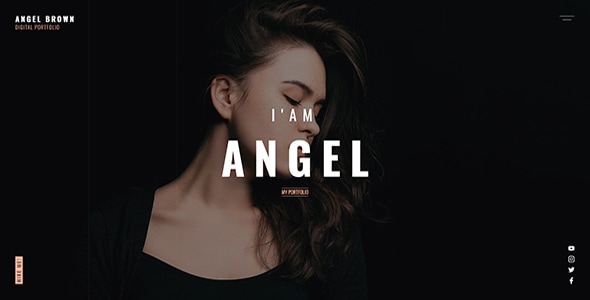Angle - Digital Portfolio Template, for all kind of Freelancer Angle - Digital Portfolio Template, for all kind of Freelancer