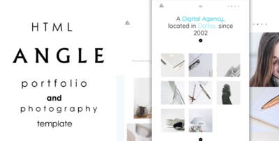 ANGLE || Portfolio and Photography Template