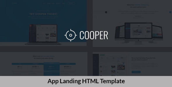 App Landing HTML Template App Landing HTML Template