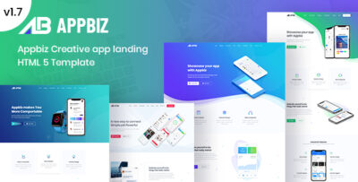 Appbiz- Apps Landing HTML Template.