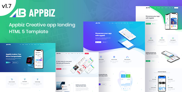 Appbiz– Apps Landing HTML Template. Appbiz– Apps Landing HTML Template.