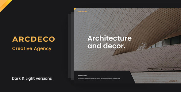 Arcdeco - Creative Agency HTML5 Template Arcdeco - Creative Agency HTML5 Template
