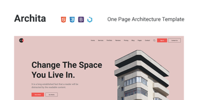 Archita - Architecture & Interior Design Template