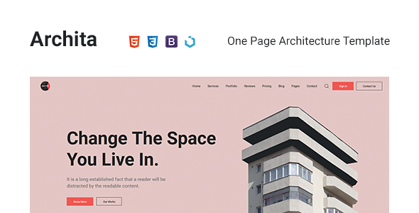 Archita - Architecture & Interior Design Template Archita - Architecture & Interior Design Template