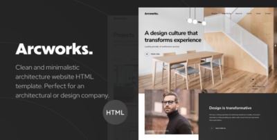 Arcworks - Architecture & Interior design portfolio HTML Template