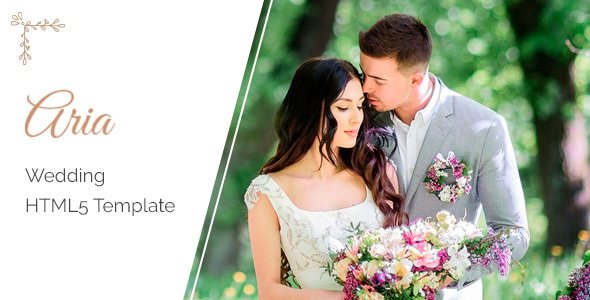 Aria - Wedding HTML5 Template Aria - Wedding HTML5 Template