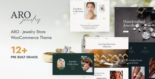 Aro - Jewelry Store WordPress Theme Aro - Jewelry Store WordPress Theme