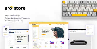 Arostore - Electronics Store WooCommerce WordPress Theme with AI