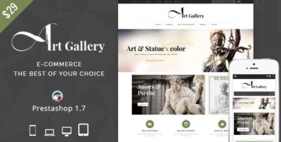 Art Gallery - Prestashop Theme