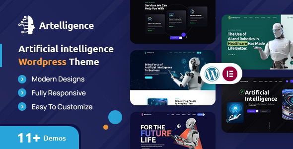 Artelligence | AI & Robotics WordPress Theme Artelligence | AI & Robotics WordPress Theme
