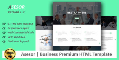 Asesor | Business Premium HTML Template