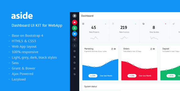 aside - Dashboard UI KIT aside - Dashboard UI KIT