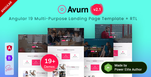 Avurn - Angular 19 Multipurpose Landing Page Collections with SSR Avurn - Angular 19 Multipurpose Landing Page Collections with SSR