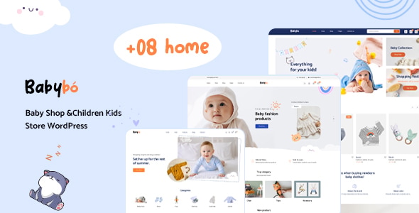 BabyBo - Baby Shop and Children Kids Store WordPress Theme with AI BabyBo - Baby Shop and Children Kids Store WordPress Theme with AI