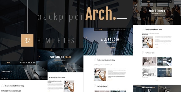BackpiperArch - Architecture, Interior, Portfolio HTML Template BackpiperArch - Architecture, Interior, Portfolio HTML Template