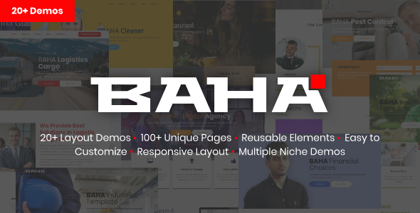 BAHA - Responsive Multi-Purpose HTML Template BAHA - Responsive Multi-Purpose HTML Template