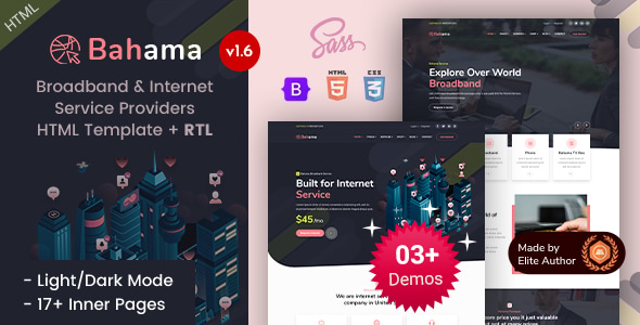 Bahama - Broadband & Internet Service Providers Bootstrap 5 Template Bahama - Broadband & Internet Service Providers Bootstrap 5 Template