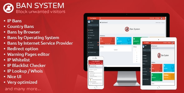Ban System - Block Unwanted Visitors Ban System - Block Unwanted Visitors