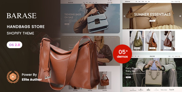 Barase - Handbags Shopify Store 2.0 Theme Barase - Handbags Shopify Store 2.0 Theme