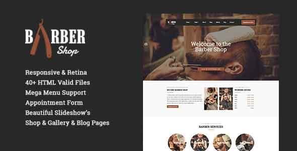 Barber Shop | Responsive Hairdresser, Barber, Hair Salon, Shave Site Template Barber Shop | Responsive Hairdresser, Barber, Hair Salon, Shave Site Template
