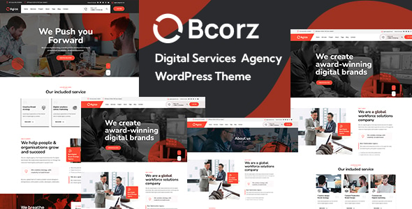 Bcorz - Digital Agency WordPress Theme Bcorz - Digital Agency WordPress Theme