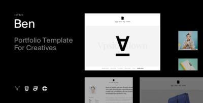 Ben - Creative Portfolio HTML Template