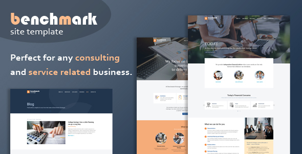 Benchmark - Financial Advisory & Consulting Template Benchmark - Financial Advisory & Consulting Template