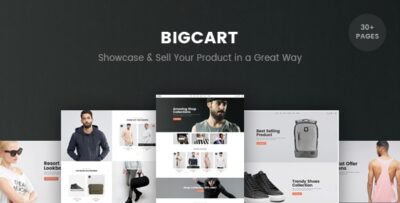Bigcart - eCommerce HTML Template