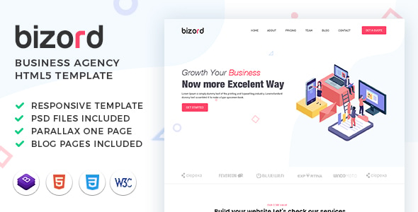 Bizord - Business Agency HTML Template Bizord - Business Agency HTML Template