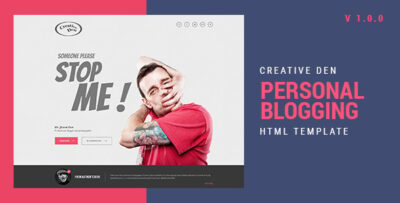 Bloggers Den | Personal Blog HTML Template