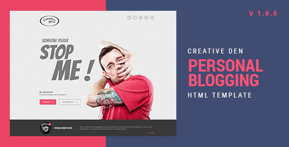 Bloggers Den | Personal Blog HTML Template Bloggers Den | Personal Blog HTML Template