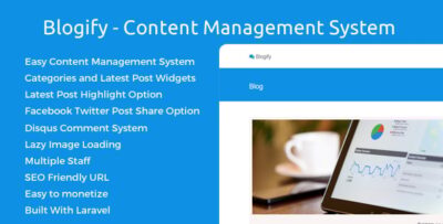 Blogify - Content Management System