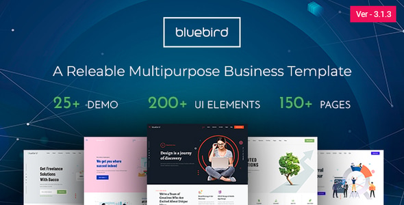 Bluebird - Multipurpose Business HTML Template Bluebird - Multipurpose Business HTML Template