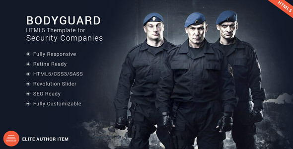 Bodyguard - Security HTML5 Theme Bodyguard - Security HTML5 Theme