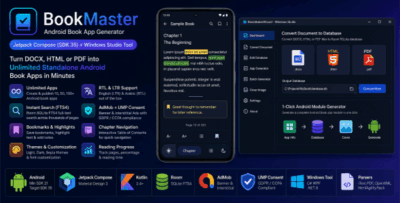 BookMaster - Android Book App Generator