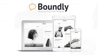Boundly - Beautiful Blog HTML Template