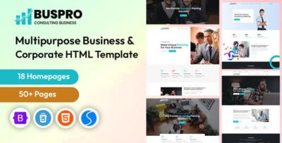 Buspro - Corporate Business HTML Template