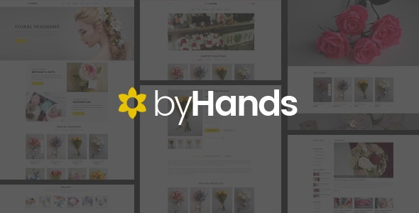 ByHands - Flower Store HTML Template ByHands - Flower Store HTML Template