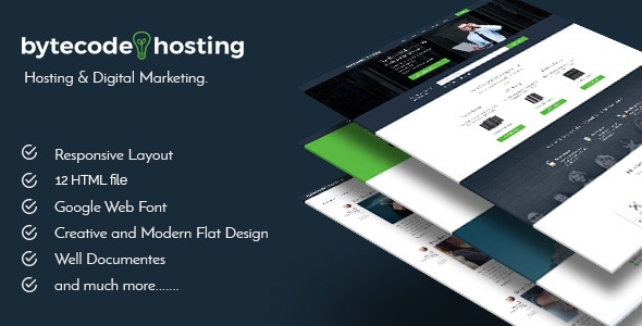 ByteCode Host Responsive Hosting Template ByteCode Host Responsive Hosting Template
