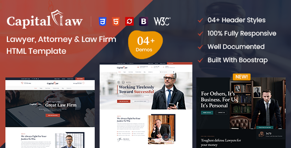 CapitalLaw – Lawyers Attorneys and Law Firm HTML Template CapitalLaw – Lawyers Attorneys and Law Firm HTML Template