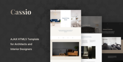 Cassio - Architect Portfolio AJAX HTML5 Template