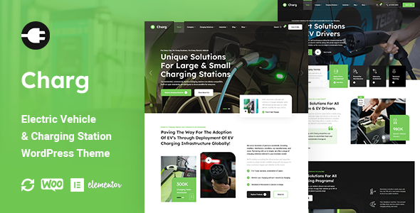 Charg - Electric Vehicle & Charging Station WordPress Theme Charg - Electric Vehicle & Charging Station WordPress Theme
