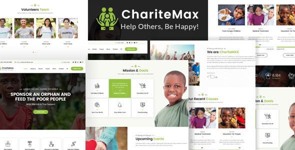 ChariteMax - Charity NonProfit HTML Template ChariteMax - Charity NonProfit HTML Template