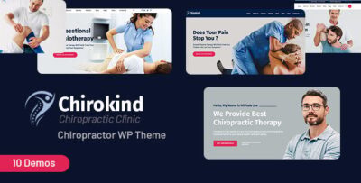 Chirokind - Chiropractor And Physical Therapy WordPress Theme
