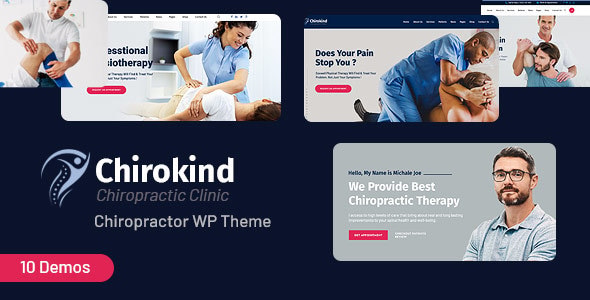 Chirokind - Chiropractor And Physical Therapy WordPress Theme Chirokind - Chiropractor And Physical Therapy WordPress Theme