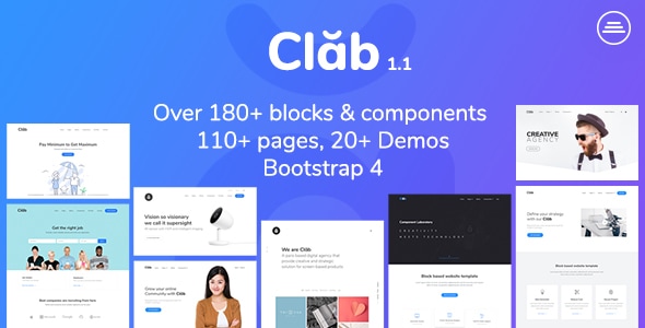 Clab - Multi-Purpose HTML5 Template Clab - Multi-Purpose HTML5 Template