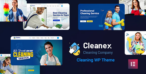 Cleanex - Cleaning Service WordPress Theme Cleanex - Cleaning Service WordPress Theme