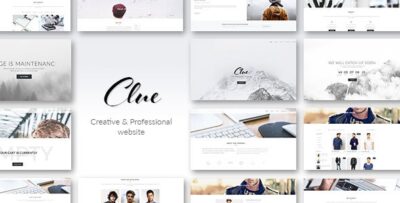 Clue - Creative Multiuse HTML Template