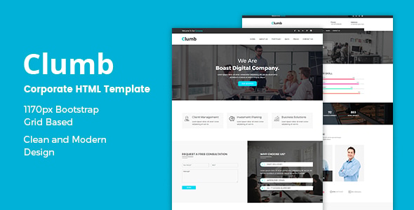Clumb – Corporate Bootstrap Template Clumb – Corporate Bootstrap Template